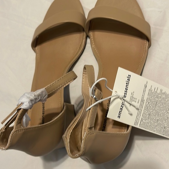 Amazon Essentials Shoes Amazon Essentials Womens Two Strap Heeled Sanda Poshmark